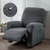 cheap Recliner Cover-Stretch Recliner Slipcovers Water Resistant Super Floral Printed Sofa Couch Cover Non Slip 1 Seater Lazy Boy Chair Covers Furniture Protector with Side Pocket for Living Room