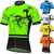 cheap Men&#039;s Jerseys-Men&#039;s Cycling Jersey Short Sleeve Bike Jersey Top with 3 Rear Pockets Mountain Bike MTB Road Bike Cycling Breathable Quick Dry Moisture Wicking Reflective Strips White Yellow Blue Graphic Polyester