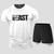 cheap Tracksuits-Men&#039;s Workout Shirt Shorts Set Running Shirt Top Athletic Sets Gym Athleisure Breathable Soft Quick Dry for Workout Gym Running Basketball Football Exercise Training Jogging Training Sportswear Active