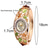 voordelige Quartz-horloges-Nieuwe Aankomst Dames Moederdagcadeau voor Vrouwen Kralen Armband Jurk Kwarts Polshorloge