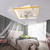 economico Ventilatore da soffitto con luci-ventilatore da soffitto con luce app&amp;amp; telecomando 50cm 3 luci dimmerabili 6 velocità del vento moderno ventilatore da soffitto per camera da letto, soggiorno, piccola stanza 110-240v