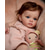 economico Bambole Reborn-Bambola rinata di 22 pollici giocattolo per bambini e ragazzi bambola rinata per bambini bambola neonata realistica regalo fatto a mano vinile non tossico con vestiti e accessori regalo di Natale