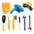 cheap Vehicle Cleaning Tools-StarFire Bike Cleaning Kit Bicycle Cycling Chain Cleaner Scrubber Brushes Mountain Bike Wash Tool Set Bicycle Repair Tools Accessories