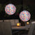 abordables Luces de paisaje-Luz de globo de estilo chino, energía solar para exteriores, linterna impresa de 12 pulgadas y 30 cm, lámpara colgante ip65, luz led de nailon resistente al agua para exteriores, jardín, fiesta,