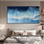 cheap Landscape Paintings-Handmade Oil Painting Canvas Wall Art Decoration Abstract Seascape Painting Beach Ocean for Home Decor Rolled Frameless Unstretched Painting