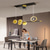 voordelige Plafondventilatorverlichting-plafondventilator met 360° draaibare zonsondergang lampvoering design app&amp;amp; afstandsbediening 100cm 5-lichts dimbaar 6 windsnelheden moderne plafondventilator voor slaapkamer, woonkamer, kleine
