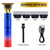 baratos Depilação e Remoção de Pelos-Máquina aparadora de cabelo vintage t9 cortador de cabelo sem fio máquina de acabamento máquina de cortar cabelo para homens barbeador elétrico usb