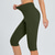 baratos Leggings e collants para ioga-Mulheres Calças de ioga Bolsos laterais Butt Lift Compressão abdominal Cintura Alta Pilates Treino de Ginástica Corrida Legging Capri Calças Côr Sólida Preto Branco Azul Marinho Escuro Esportes