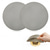 abordables Accessoires pour salle de bains-Attrape-cheveux 1pc, couvercle de vidange rond pour bouchon de cheveux en silicone de douche avec ventouses, costume facile à installer pour salle de bain, baignoire, cuisine 2 pack