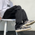 cheap Cargo Pants-Men's Cargo Pants Cargo Trousers Elastic Waist Multi Pocket Solid Color Daily Weekend Streetwear Stylish Black White