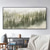 cheap Floral/Botanical Paintings-Oil Painting Handmade Hand Painted Wall Art Abstract Plant Floral Green Forest Home Decoration Decor Rolled Canvas No Frame Unstretched