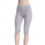 baratos Leggings lisas-Mulheres Calças de ioga Proteção Solar Compressão abdominal Butt Lift Cintura Alta Ioga Ginástica Treino de Ginástica Legging Capri Calças Violeta Preto Branco Esportes Roupas Esportivas Elasticidade