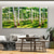 cheap Floral/Botanical Paintings-Oil Painting Handmade Hand Painted Wall Art Abstract Plant Floral Green Forest Home Decoration Decor Rolled Canvas No Frame Unstretched