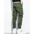 abordables Pantalones cargo-Hombre Pantalones cargo Bolsillo con solapa Plano Comodidad Transpirable Exterior Diario Noche Moda Casual Negro Verde Ejército