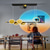 voordelige Plafondventilatorverlichting-plafondventilator met 360° draaibare zonsondergang lampvoering design app&amp;amp; afstandsbediening 100cm 5-lichts dimbaar 6 windsnelheden moderne plafondventilator voor slaapkamer, woonkamer, kleine