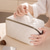 abordables Bolsas de Almacenamiento-1 bolsa de maquillaje portátil de cuero pu almohada bolsa de maquillaje bolsa de viaje de alta belleza bolsa de lavado a mano bolsa de almacenamiento de cosméticos