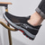economico Scarpe Casual Slip-On-scarpe sportive slip-on in rete traspirante da uomo: scarpe da ginnastica da corsa leggere e comode per attività all'aperto