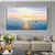 cheap Landscape Paintings-Pure Hand painted Sunset Sea Sky Ocean Beach Landscape Colorful Abstract Wall Art Extra Large Panoramic Oil Painting On Canvas