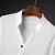 Χαμηλού Κόστους σετ ανδρικό πουκάμισο-Ανδρικά 2 Κομμάτια Σετ πουκαμίσου Καλοκαιρινό Σετ Casual πουκάμισο Μαύρο Λευκό Γκρίζο Μακρυμάνικο Σκέτο Όρθιος γιακάς Καθημερινά Διακοπές Μπροστινή τσέπη Ρούχα Μοντέρνα Καθημερινό Άνετο