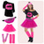 abordables Conjuntos-Carnaval 2026 Disfraz de carnaval Traje de cosplay Accesorios Disco Retro Antiguo Disco Años 80 Adulto Mujer Carnaval Mascarada Fiesta / Noche Desfile del orgullo Mes del Orgullo Disfrazarse