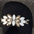 cheap Women&#039;s Flats-Women&#039;s Beige Knit Ballet Flats – Breathable Slip-On Shoes with Floral Embellishment for Casual Outings, Office, and Travel