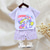 cheap Sets-2 Pieces Toddler Boys T-shirt &amp; Shorts Outfit Animal Cartoon Bear Short Sleeve Cotton Set Outdoor Neutral Daily Basic Summer Spring 3-7 Years Short set 30-RABBIT rabbit. Short set 35-Happy Niu Niu