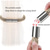 cheap Curtain Accessories-Magnetic Curtain Tie Backs Window,Pearl Beaded Tieback Curtain Holdbacks,Buckles Clip for Home Bedroom Office Decorative Curtain