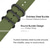 cheap Garmin Watch Bands-Watch Band for Forerunner 265S 265 Venu 3S 3 Active 5 Vivoactive 4S 4 Vivomove Sport Luxe Style HR Approach S42 S40 S12 18mm 20mm 22mm Nylon Replacement  Strap 18mm 20mm 22mm Sport Band Wristband