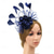 cheap Fascinators-Fascinators Kentucky Derby Hat Headwear Organza Fedora Hat Holiday Cocktail Retro Elegant With Feather Pure Color Headpiece Headwear
