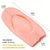 abordables Santé des pieds-2 pièces chaussettes de bateau de soin des pieds protecteur chaussures pédic chaussettes de gel hydratant en silicone neutre intérieur
