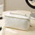 abordables Bolsas de Almacenamiento-1 bolsa de maquillaje portátil de cuero pu almohada bolsa de maquillaje bolsa de viaje de alta belleza bolsa de lavado a mano bolsa de almacenamiento de cosméticos