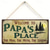 cheap Wood Wall Signs-1pc Warm Inspirational Wooden Plaques With Sayings Welcome To NANA&#039;S PLACE Sun Flowers Decorative Sign Plaque Wall Hanging Sing Hanging Plaques Wall Decor For Home Room Garden Decor Mother&#039;s Day L