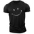 cheap Men&#039;s Graphic Tshirts-smile Face Mens 3D Shirt Casual | Blue Summer Cotton | Grey Round Neck Dead Tee Graphic Style Classic Prints Crew Clothing Apparel