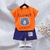 cheap Sets-2 Pieces Toddler Boys T-shirt &amp; Shorts Outfit Animal Cartoon Bear Short Sleeve Cotton Set Outdoor Neutral Daily Basic Summer Spring 3-7 Years Short set 30-RABBIT rabbit. Short set 35-Happy Niu Niu