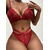 cheap Sexy Lingerie-Women&#039;s Sexy Bodies Lingerie Set Sets Pure Color Fashion Lovers Hot Home Valentine&#039;s Day Lace Breathable V Wire Sleeveless Backless Summer Spring Home Outfits