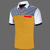 billiga klassisk polo-Herr POLO Shirt Knapp upp Polos Ledigt Helgdag Kavajslag Kortärmad Mode Grundläggande Färgblock Klassisk Sommar Normal Vit Gul Vinröd Mörk marin Blå POLO Shirt