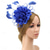cheap Fascinators-Fascinators Kentucky Derby Hat Headwear Organza Fedora Hat Holiday Cocktail Retro Elegant With Feather Pure Color Headpiece Headwear