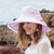 billige Festhatter-hatter organza bøtte lue floppy lue solhatt bryllup uformell enkel elegant romantisk med sløyfe imitert perle hodeplagg hodeplagg