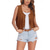 cheap Tops-Retro Vintage 1970s Suede Vest Hippie Tassel Fringe Women&#039;s Carnival Masquerade Party Pride Parade Pride Month Adults&#039; Vest