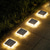 tanie Światła ścieżki i latarnie-Solar led zakopane światło zewnętrzne wodoodporne kinkiety 8 led ogród ścieżka ogród park trawnik podwórko patio dekoracja chodnika
