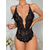 tanie Bielizna seksowna-seksowne ciała damskie teddy&amp;amp;body dla miłośników czystego koloru gorące domowe walentynki łóżko spandex oddychające głęboki dekolt bez rękawów bez pleców lato wiosna domowe stroje
