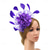 cheap Fascinators-Fascinators Kentucky Derby Hat Headwear Organza Fedora Hat Holiday Cocktail Retro Elegant With Feather Pure Color Headpiece Headwear