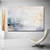 cheap Abstract Paintings-Handmade Oil Painting  canvas Wall Art Decoration  Abstract Knife Painting  Gray Landscape For Home Decor Rolled Frameless Unshi Painting