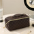 abordables Bolsas de Almacenamiento-1 bolsa de maquillaje portátil de cuero pu almohada bolsa de maquillaje bolsa de viaje de alta belleza bolsa de lavado a mano bolsa de almacenamiento de cosméticos