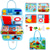 billige Pedagogiske leker-montessori leker filt opptatt bord bag tidlig utdanning puslespill læringstavle montessori opplæring for små barn læremidler