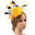 cheap Fascinators-Fascinators Kentucky Derby Hat Headwear Organza Fedora Hat Holiday Cocktail Retro Elegant With Feather Pure Color Headpiece Headwear