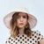 billige Festhatter-hatter organza bøtte lue floppy lue solhatt bryllup uformell enkel elegant romantisk med sløyfe imitert perle hodeplagg hodeplagg