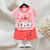 cheap Sets-2 Pieces Toddler Boys T-shirt &amp; Shorts Outfit Animal Cartoon Bear Short Sleeve Cotton Set Outdoor Neutral Daily Basic Summer Spring 3-7 Years Short set 30-RABBIT rabbit. Short set 35-Happy Niu Niu
