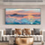 cheap Landscape Paintings-Pure Hand painted Sunset Sea Sky Ocean Beach Landscape Colorful Abstract Wall Art Extra Large Panoramic Oil Painting On Canvas