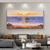 cheap Landscape Paintings-Pure Hand painted Sunset Sea Sky Ocean Beach Landscape Colorful Abstract Wall Art Extra Large Panoramic Oil Painting On Canvas